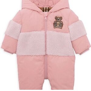 Burberry snow suit size 12 month
